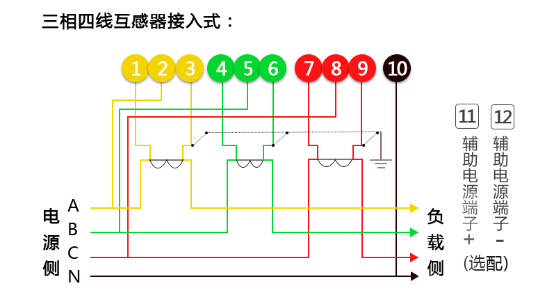 华立电表接线图